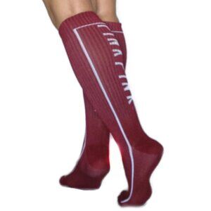 Victoria's Secret PINK Below The Knee Maroon Red NWOT One Size Rare